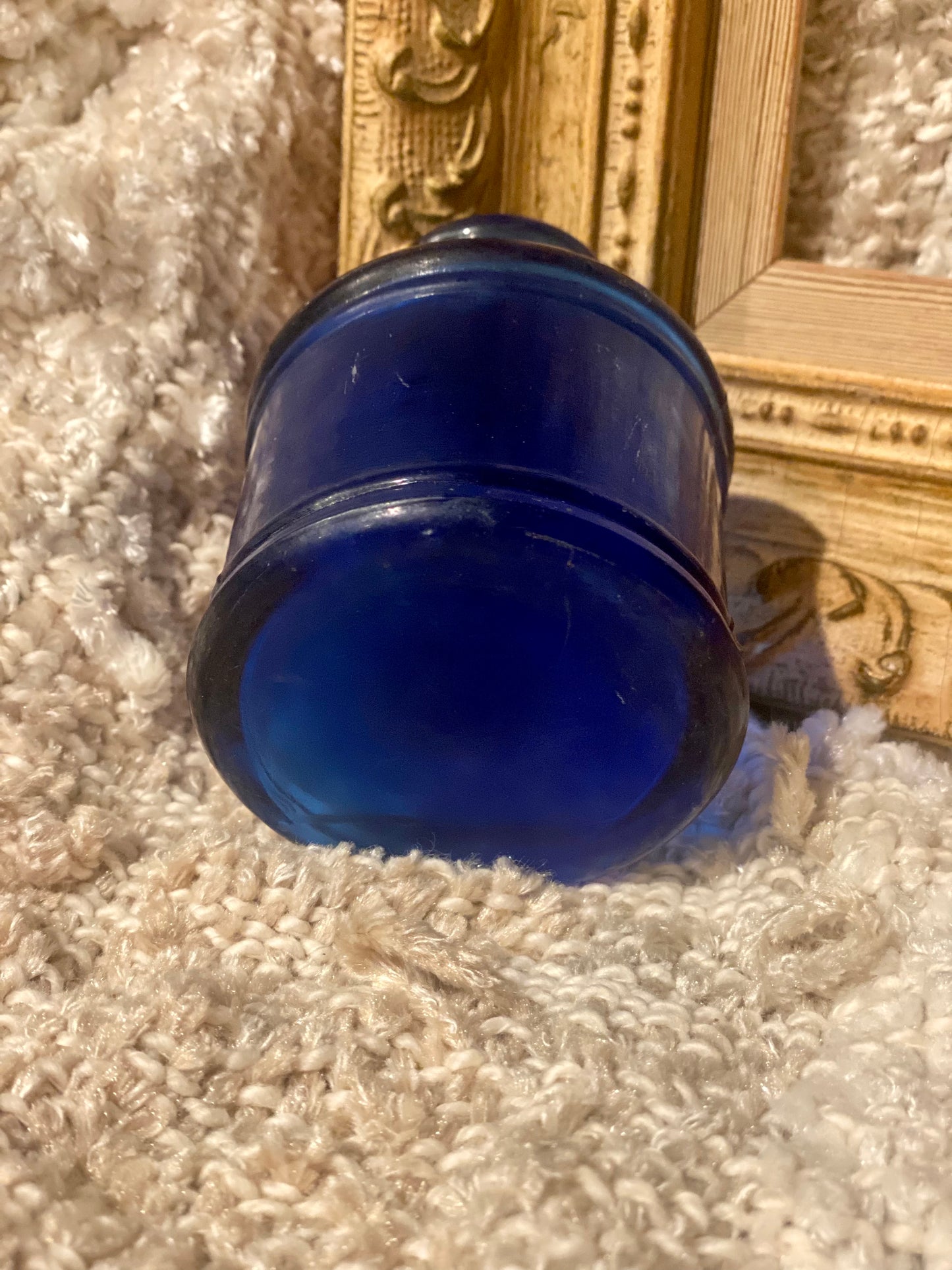 Cobalt Barrel Ink Bottle