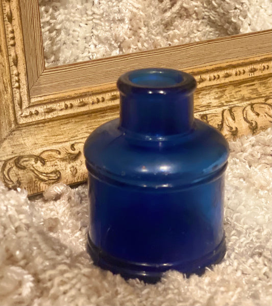 Cobalt Barrel Ink Bottle