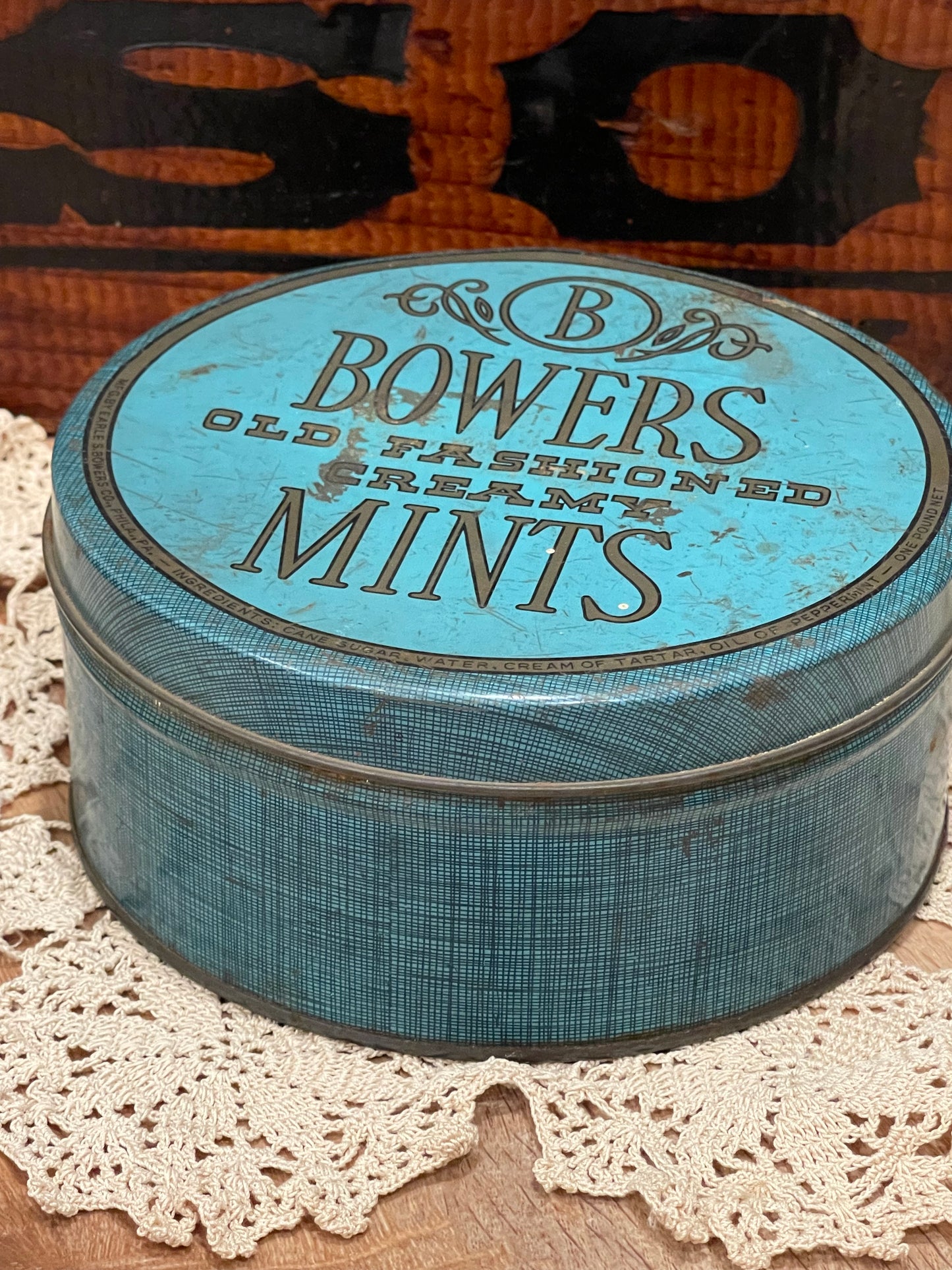 Bowers Mints, 1lb. Tin