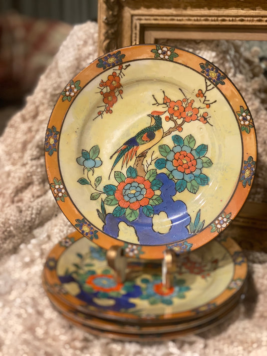 Hand painted plates from Japan