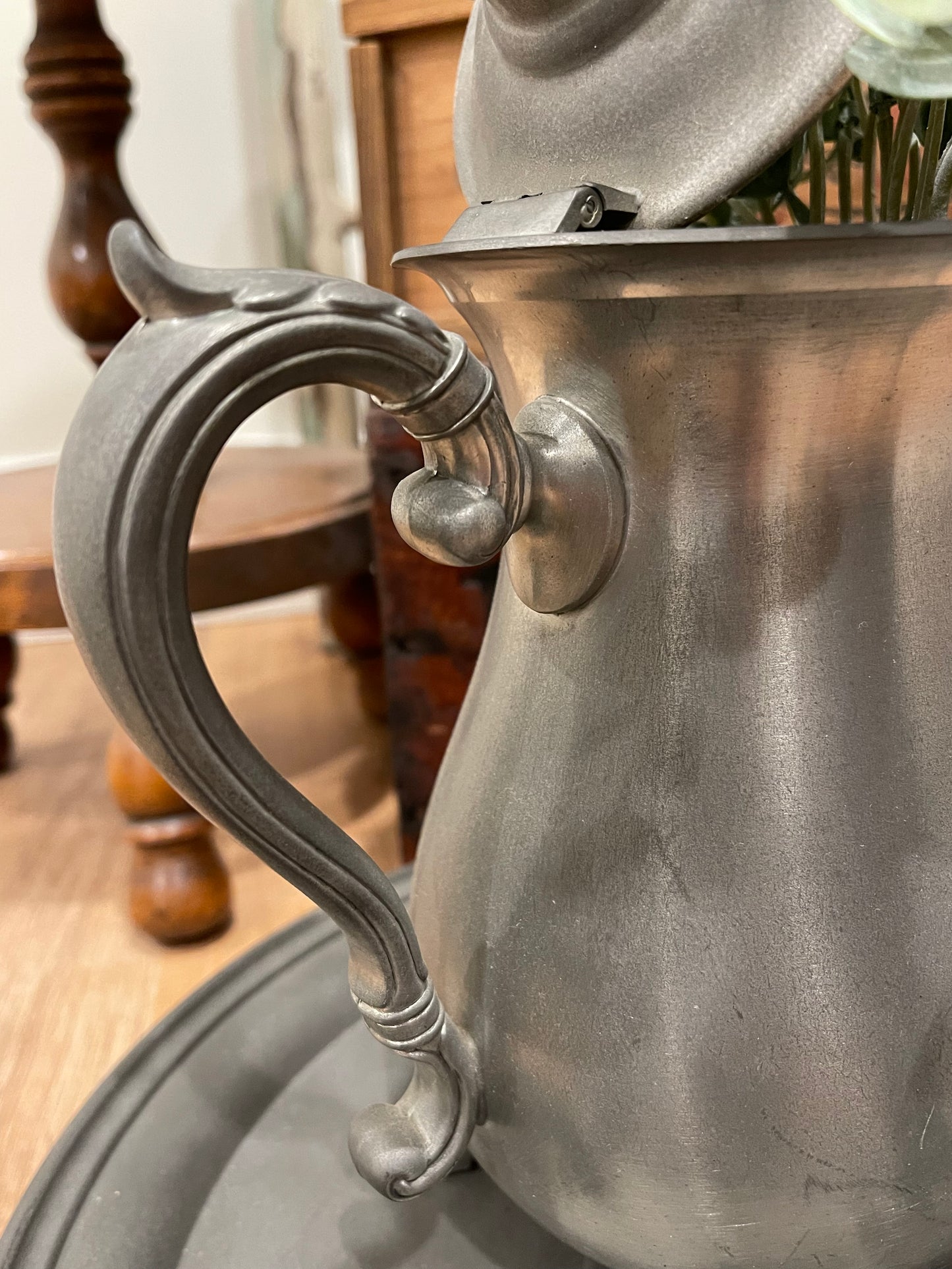 Vintage Preisner Pewter Coffee Pot