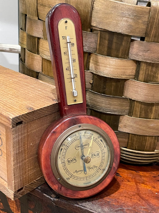 German Thermometer/Barometer