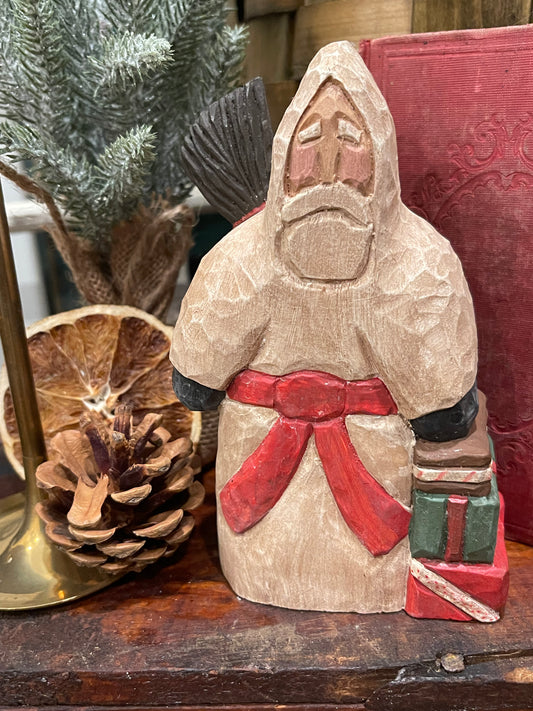 Hand Carved Old World Santa